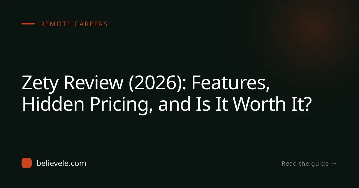 Zety Review (2026): Features, Hidden Pricing, and Is It Worth It?